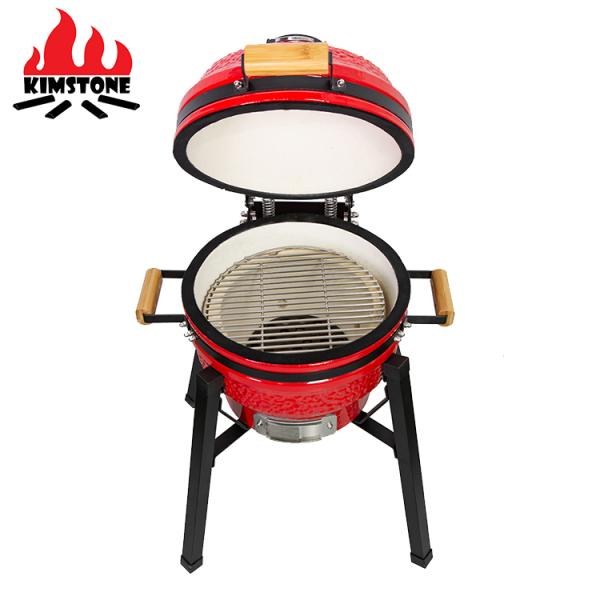 Kimstone Outdoor Ceramic Charcoal Commercial Bbq Grill Spit Rotisserie  Grill Home and Garden BBQ