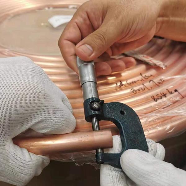 High Quality Copper Pipe Manufacture Pancake Coil Capillary Copper Coil Copper