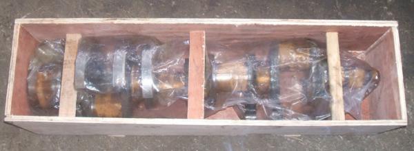 Comprimento total 1238.5MM do eixo de manivela 1-12310-386-1 do motor diesel de 6QA1 Isuzu