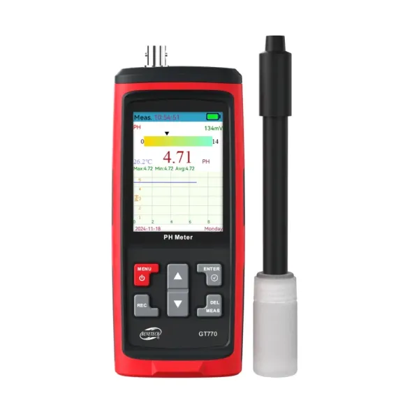 GT770 3-IN-1 PH Meter with 0.01 Resolution