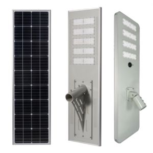 Luz solar de calle LED todo en uno con batería LiFePO4 de 12,8 V IP66 30 W 40 W 60 W 90 W 80 W 110 W 120 W