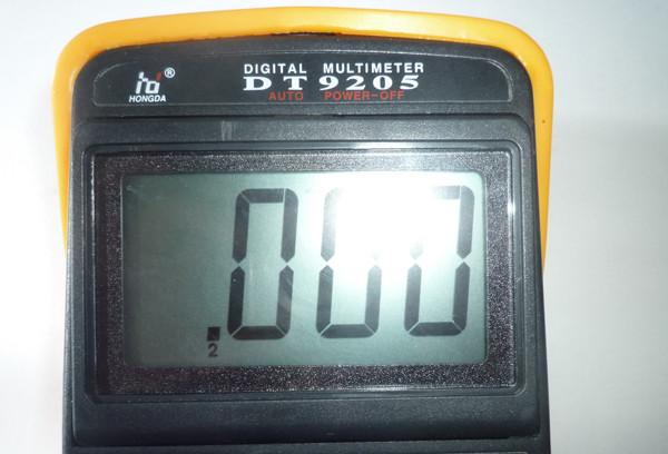 Multímetro digital portátil Handheld do diodo HFE com auto sem energia