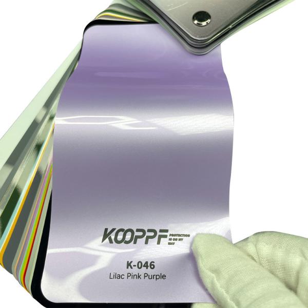 Le film protecteur de peinture automobile de couleur TPU violet violet violet PPF 7,5 mil K-046