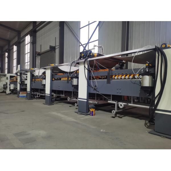 Double Facer For Corrugated Cardboard Production Line Heavy Pressing Rollers