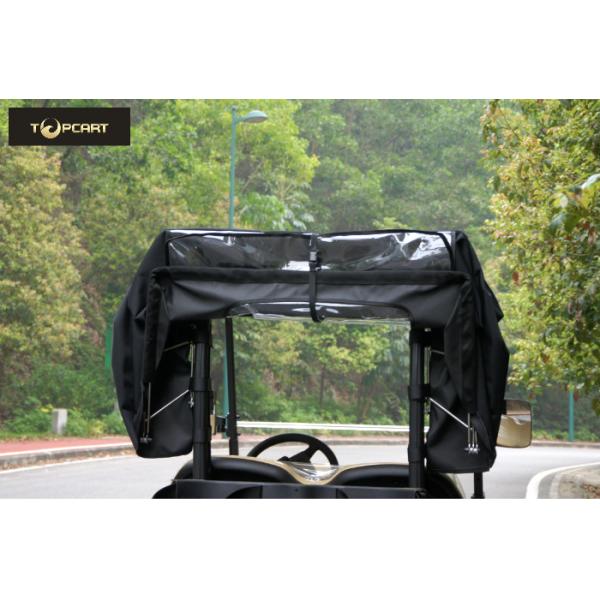 Eco - Friendly Colorful 2 Seater Golf Cart , Battery Low Speed Electric Vehicles