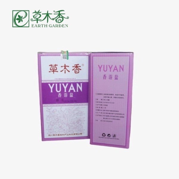 Extractos de flores nutritivos Polvo de baño Leche de cabra Mujeres Naturaleza Sal de baño de hierbas