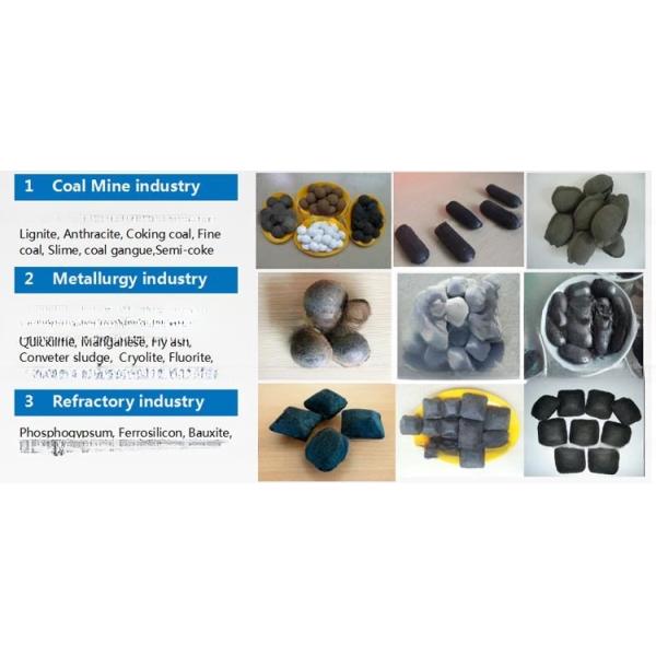 Supply Whole Life Service Ferrous Metal Ore Powder Ball Press Roller Briquette Machine