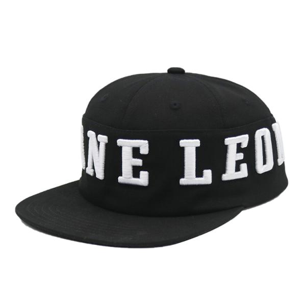 High Quality 6 Panel Flat Brim Hip Hop Cap Snapback Hat Custom 3D Embroidered Snapback Cap Supplier