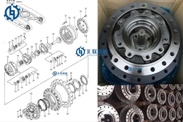 CATEEEEEE 325D Excavator Travel Motor Parts Hydraulic Motor Gearbox 100% New