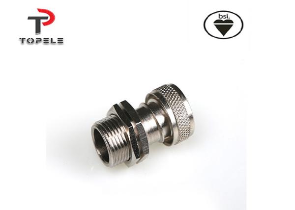 Nickel Brass Female Conduit Adapter 20mm 25mm Flexible