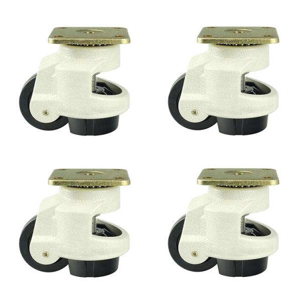 rodízio de nivelamento ajustável de 62mm