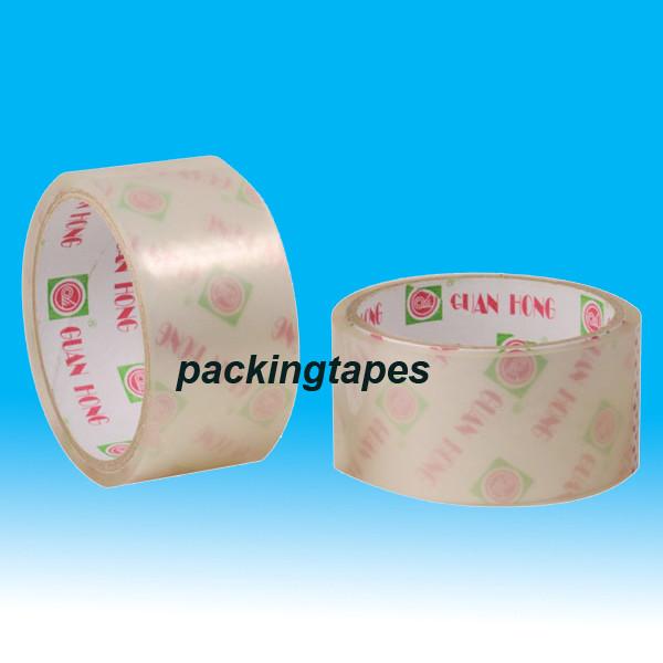 Antistatic Water-Based Clear Cello BOPP Crystal Clear Tape , 35 micron - 65 micron