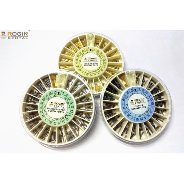 120 / Cargo dental restaurativo dental do parafuso de 240 PCes com serviço transversal cônico do OEM da cabeça