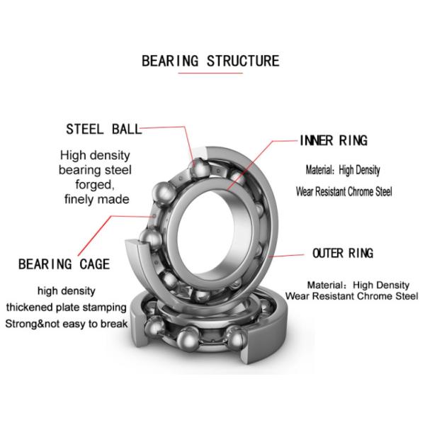 Low Noise Automobile 6801 6901 Deep Groove Ball Bearing