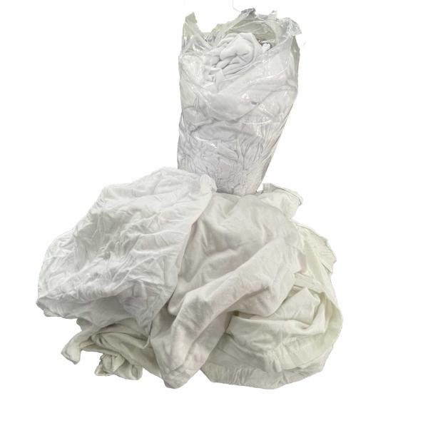 New Design Top Quality Lint Free White Cotton Rags For Marine Cleaning