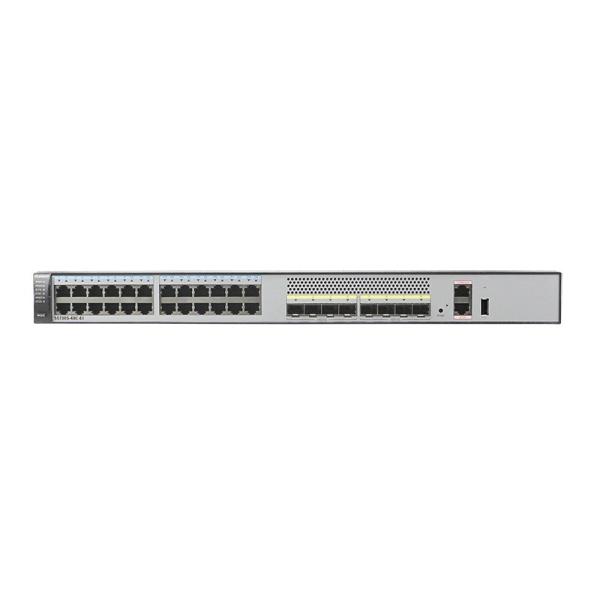 Commutateur POE Gigabit à 24 ports optique amélioré et extensible pour les réseaux de grande capacité