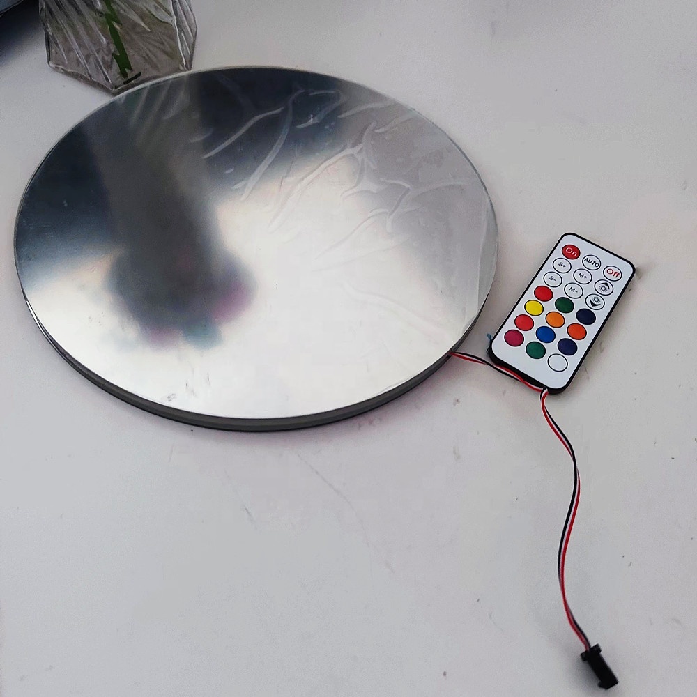 DIY Acrylic LED Infinity Mirror 200mm Customizable Remote Control Infinity Mirror Light