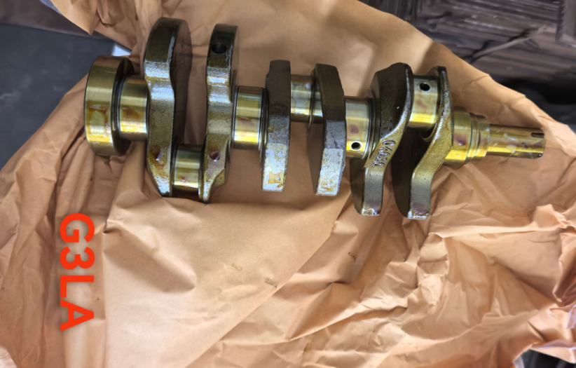 Casting Iron Engine Crankshaft for Hyundai KIA G3LA Model