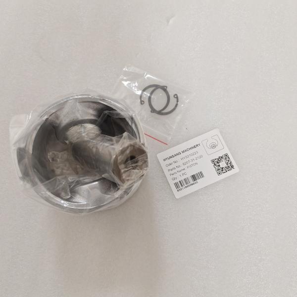 Máquina escavadora Engine Parts Piston de KOMATSU 6207-31-2120 6162-33-2120 6128-31-2010 6127-31-2116 para S6D95L