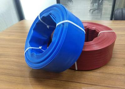 Soft Flexible Water Hose Pipe / Pvc Lay Flat Discharge Hose 3/4 - 16 Diameter