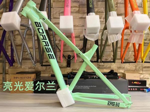 Bicycle Parts 26er/27.5er Aluminum 4x Dirt Jump Frame with Inner Cable Routing 17 Inch