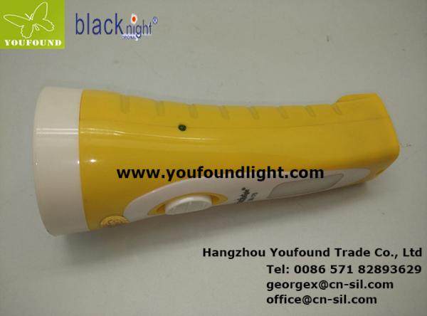 BN-175 Home Emergency Lighting Rechargeable Torch LED Flashlight with Side Lamp Torchlight