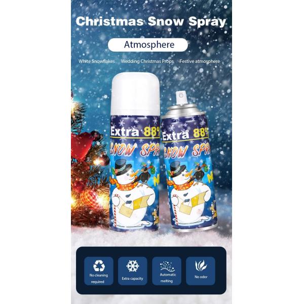 Wholesales Party Snow Spray Artificial Snow Spray Can OEM Accepted for Fun Birthday Wedding Decoration