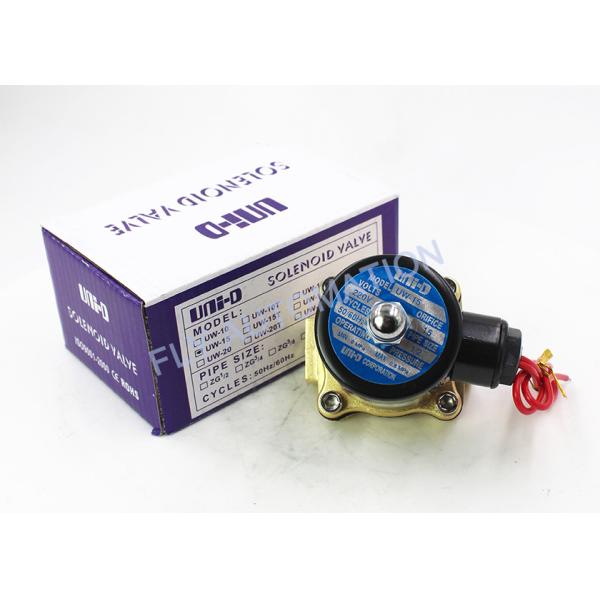 Нормально закрытый проводной клапан соленоида 240v воды 15mm