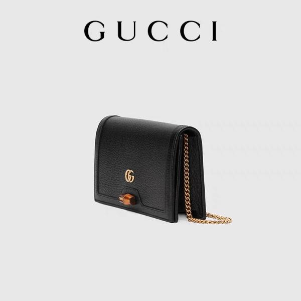 ODM клеймил бумажник Gucci Дианы сумки посыльного на цепном бамбуковом замке
