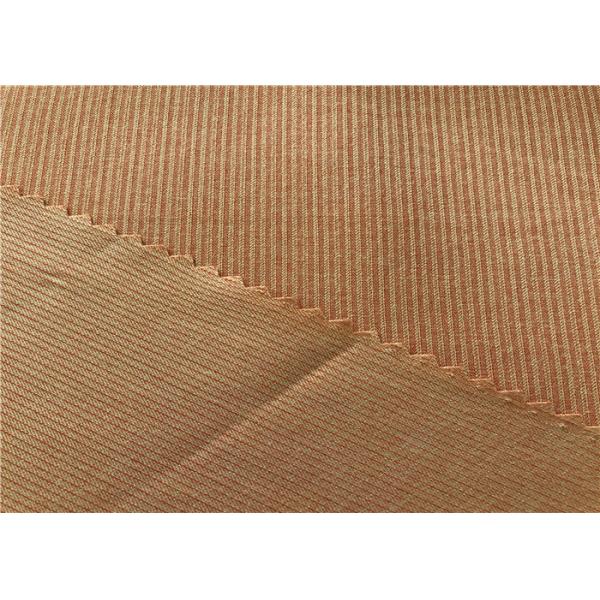 Twill Breathable Outdoor Fabric Mechanical Stretch Stripes Cationic Material Waterproof