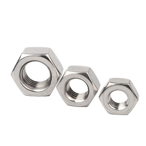 Customized A-70 Stainless Steel M5 Weld Nuts Hex Nut in Metric Measurement System with ISO Standard