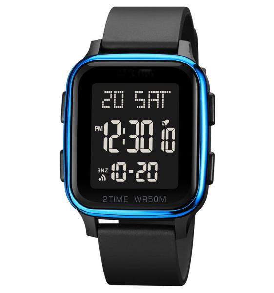 Relojes Skmei Watch 1858 Digital Plastic Square Watch Men Led Light Digital Watch Deportivos