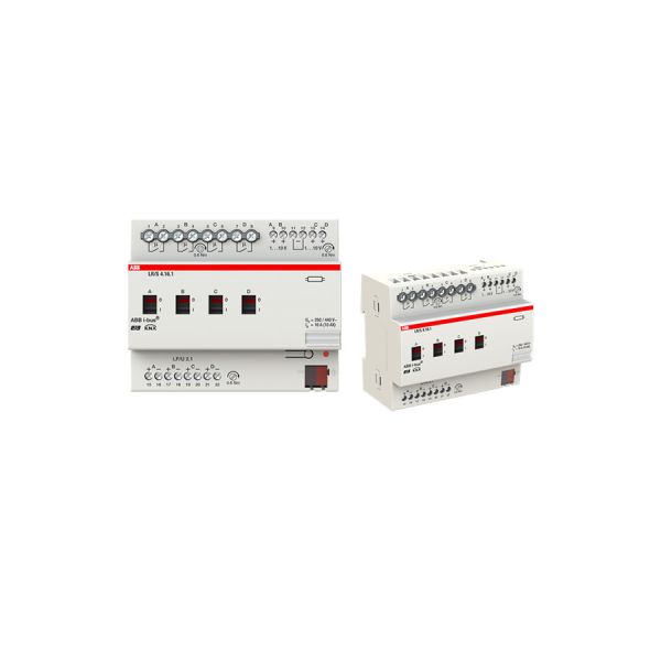 LR/S 4.16.1 ABB 4 Channel 16A KNX Light Controller 1-10V Dimming & MDRC