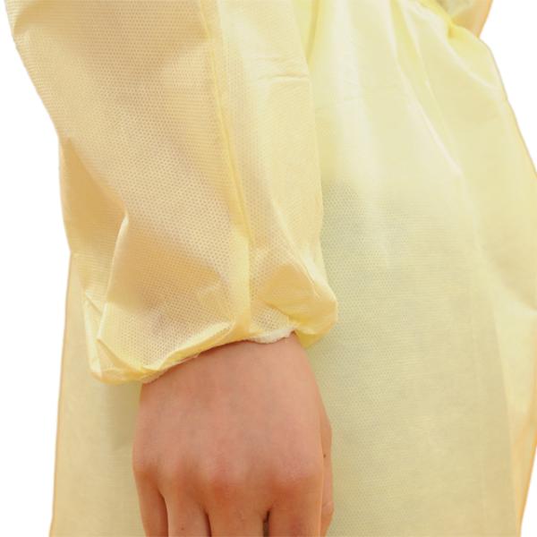 Long Sleeves Sterile Elastic Cuff Non-woven Hospital Medical Surgical Disposable Isolation Gown