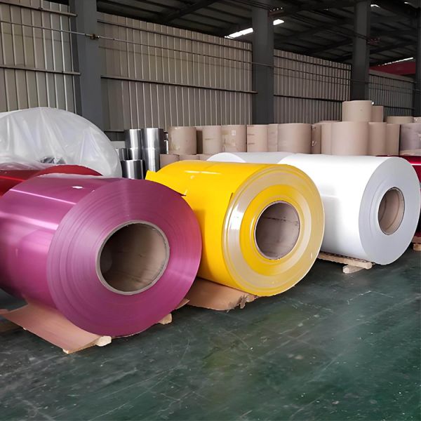 Machine Aluminum Foil Roll Color Coated Aluminum Coil Designed for Wall Panels Offering Performance And Enhanced Visual Appeal