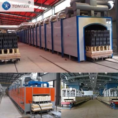 Tunnel Kiln Sludge Drying Push Plate Furnace Push Plate Tunnel Kiln