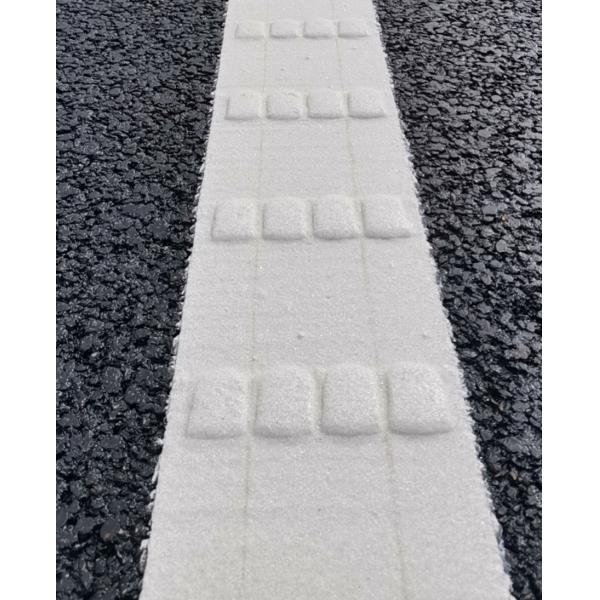 Driveway Warning Vibrating Hot Melt Road Marking Paint