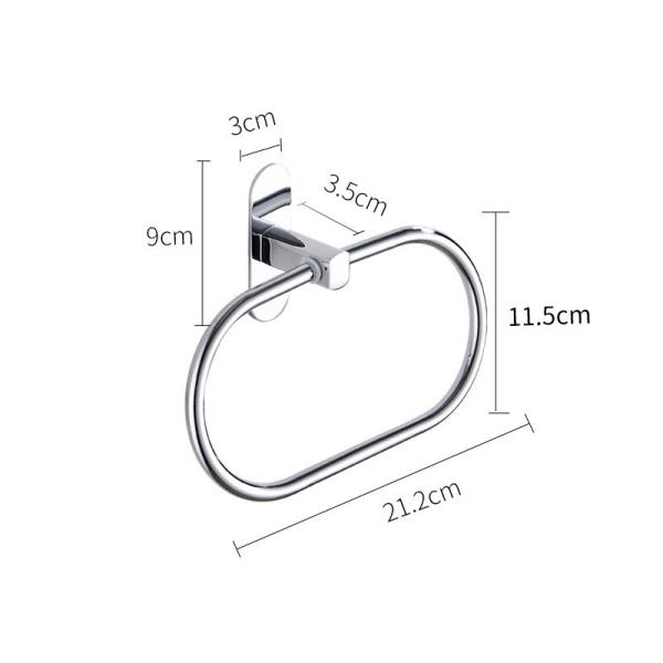 Bathroom Ring Wall-Mounted towel Ring Bathroom Hardware Set