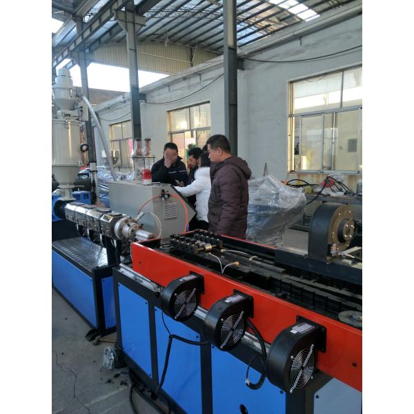 Производственная линия трубы из волнистого листового металла машины 380V трубы из волнистого листового металла PE одностеночная