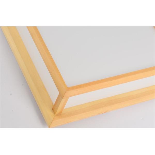 Japanese wooden square led ceiling light minimalist modern bedrooms lamp(WH-WA-34)