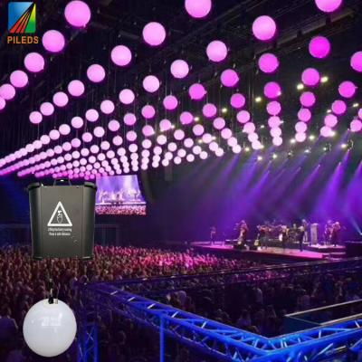 Customized DMX RGB LED Lifting Ball Wireless Control Kinetic Light Up Down