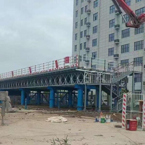 Prefabricated Steel 321 Bailey Bridge  Modern Steel Bridge portability
