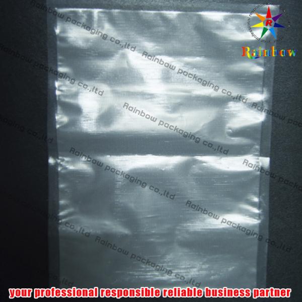 Sacos claros do selo de vácuo do alimento de Channell com o zíper para o empacotamento do biscoito