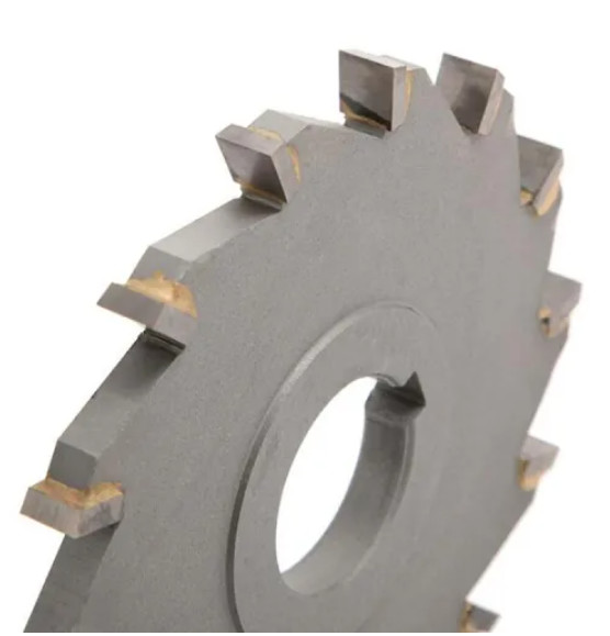 Tungsten Side Milling Cutter 14 Teeth Carbide Tipped Milling Cutters 120 X 8 X 32mm