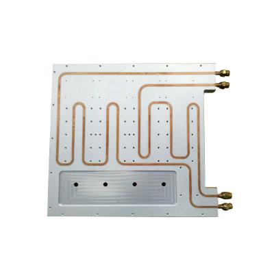 Dissipador de calor Al6061 forjado frio líquido, SE tanoeiro Tube Heat Sink