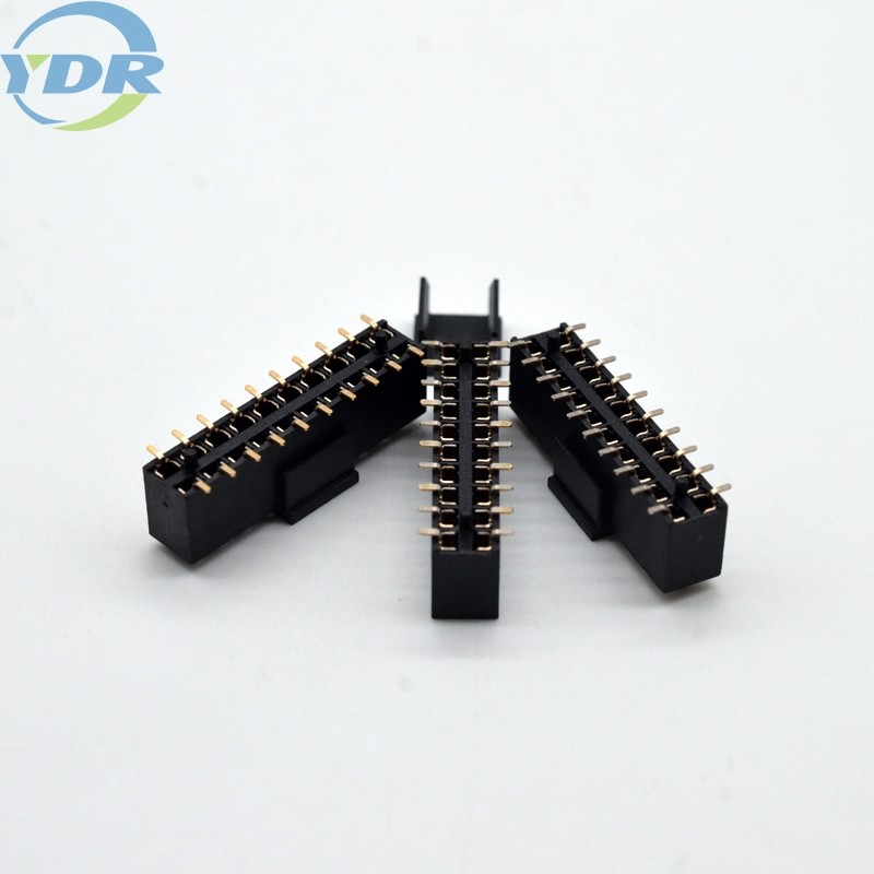 Тип строки SMT Pin соединителя 2-40 Pcb женщины 2,54 U типа двойной