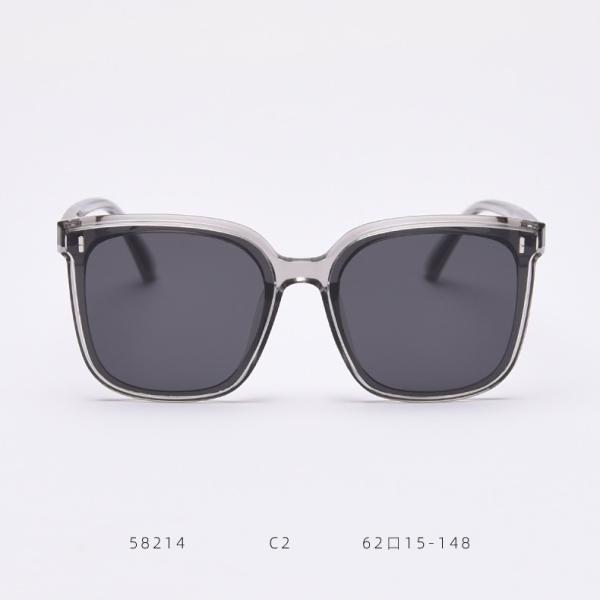 Ultralight TR Polarized UV Resistant Frida Square Rimmed Sunglasses