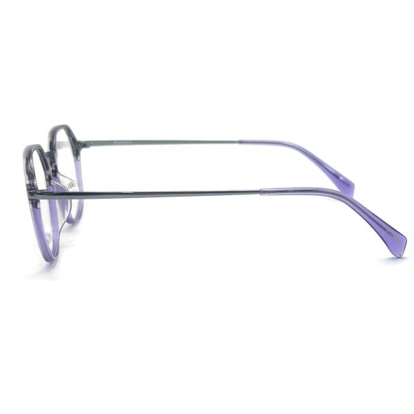 OPT COM003 Fashion-forward Women s Acetate Optical Frame - Round Shape