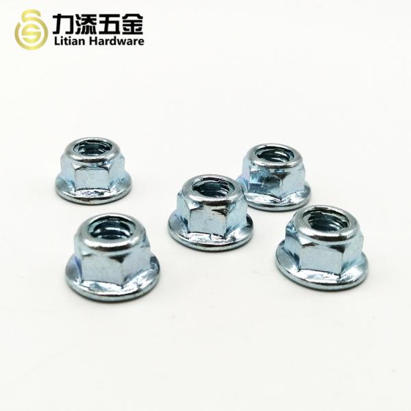 GB6184 GB6185 Stainless Steel Self Locking Nut , Din 980 Nut M10