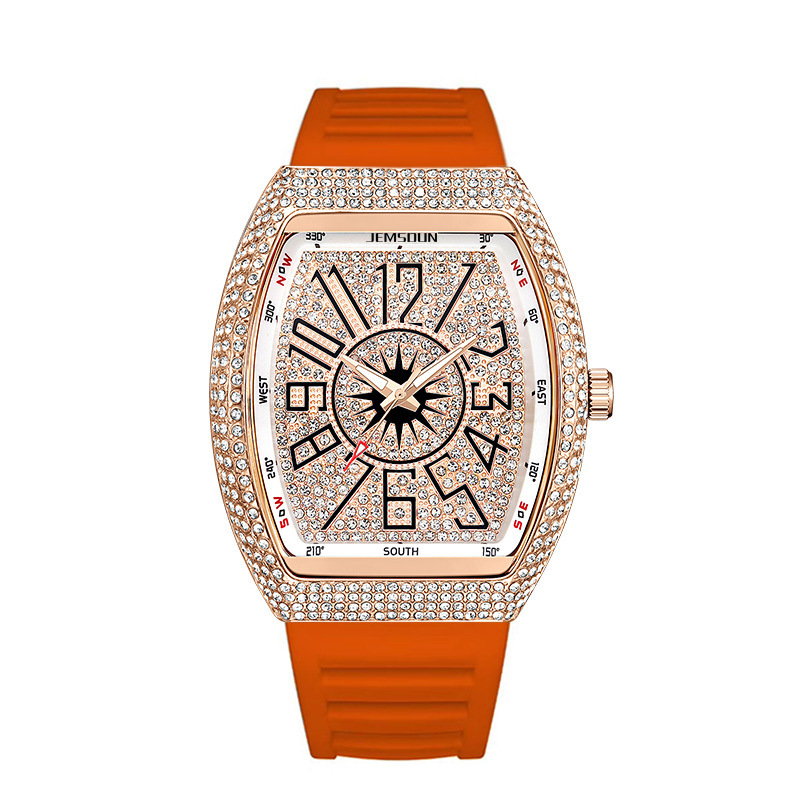 Lightweight Traditional Business Wristwatch Featuring Slim Profile and Genuine Leather Band Perfect for Corporate Meetings